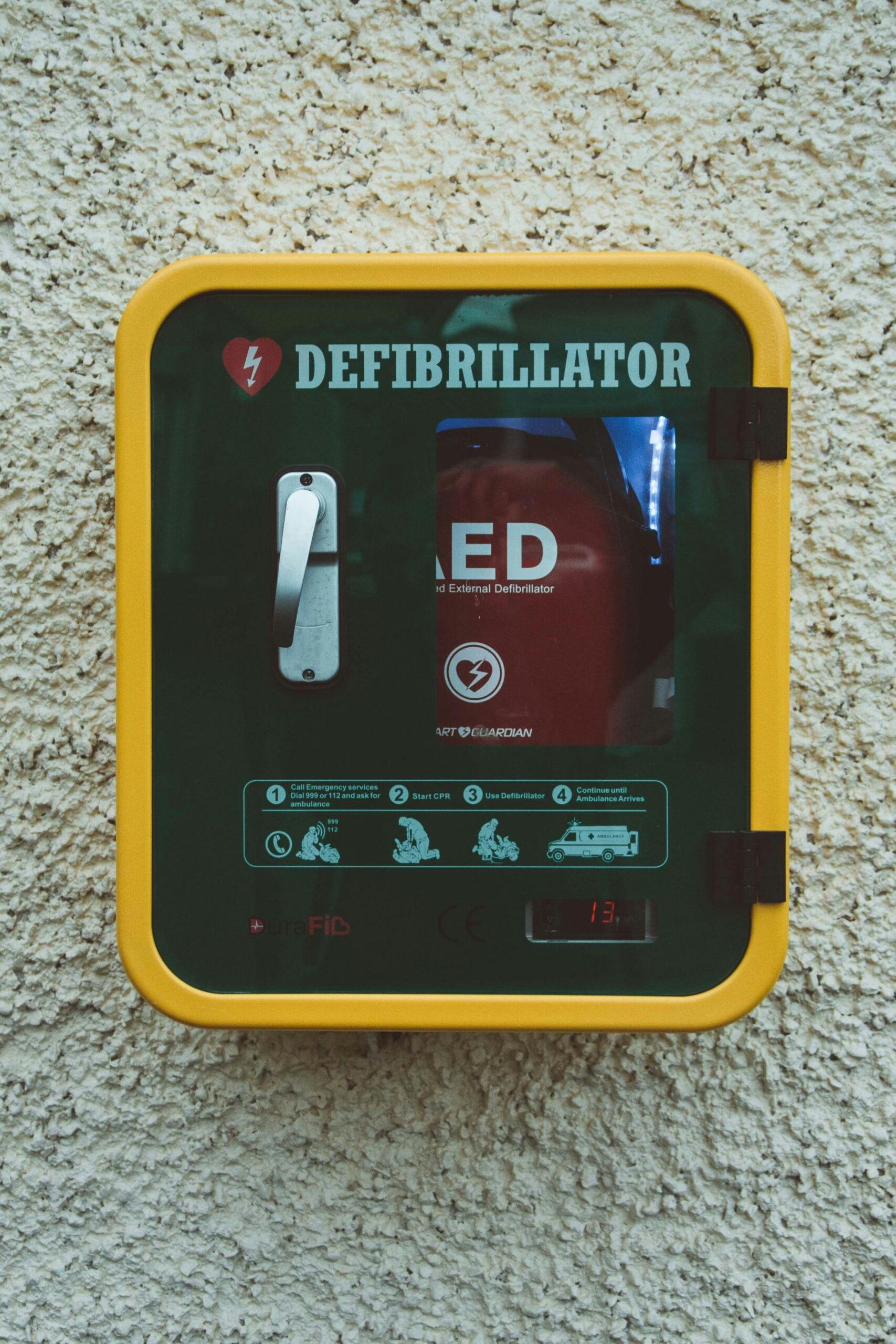 New AED Defibrillator Program launches with the Champions Of The Heart